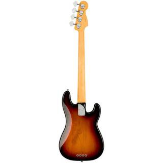 Fender American Professional II Precision Bass LH RW 3-Color Sunburst linkshandige elektrische basgitaar met koffer