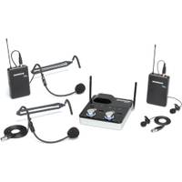 Samson Concert 288m Presentation System dual draadloze headset/dasspeld set (K 470 - 494 MHz)