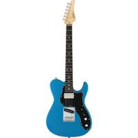 FGN Guitars Boundary Iliad Sapphire Blue Metallic elektrische gitaar met gigbag