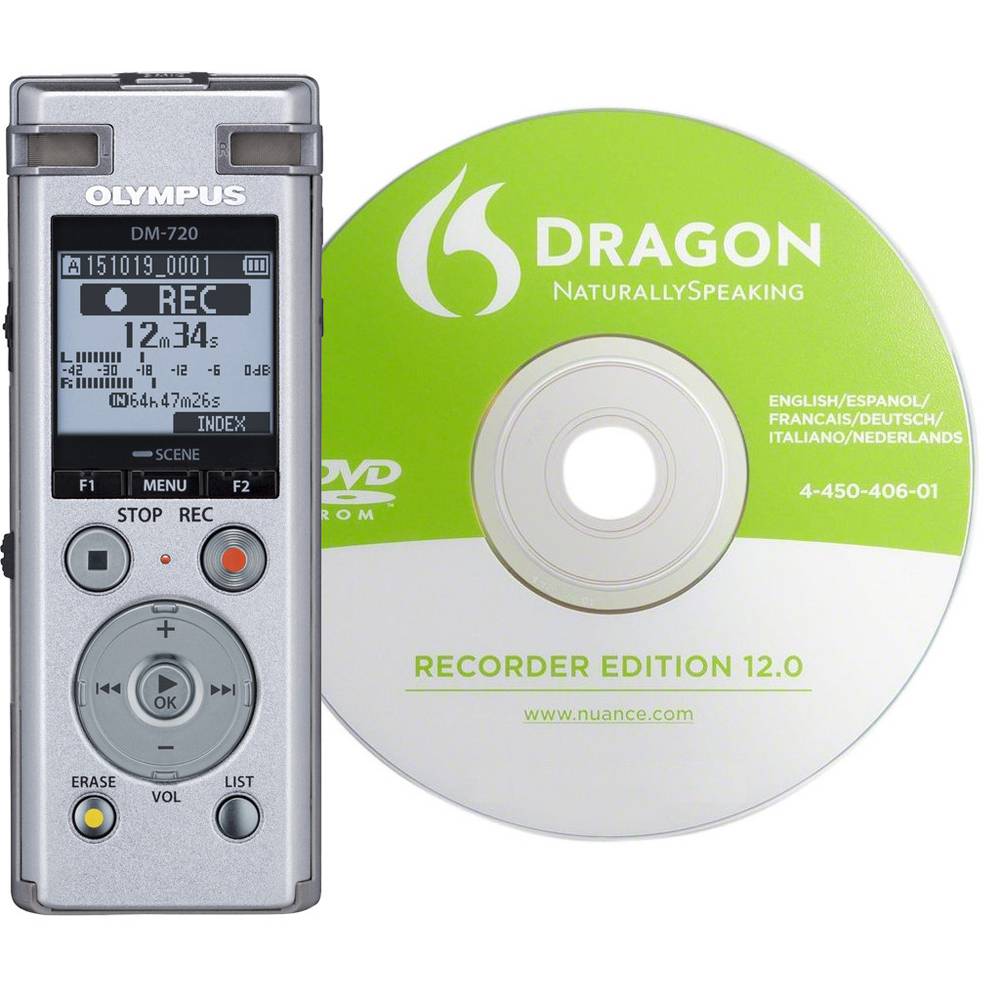 Olympus DM-720 met DNS Software