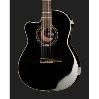 Ortega Feel Series RCE138-T4BK-L linkshandige klassieke gitaar
