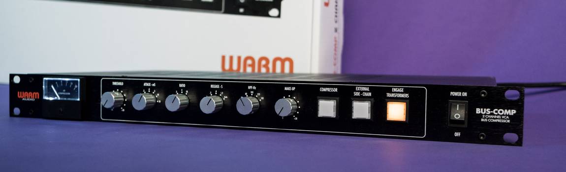 Review: Warm Audio 2 channel VCA Bus Compressor