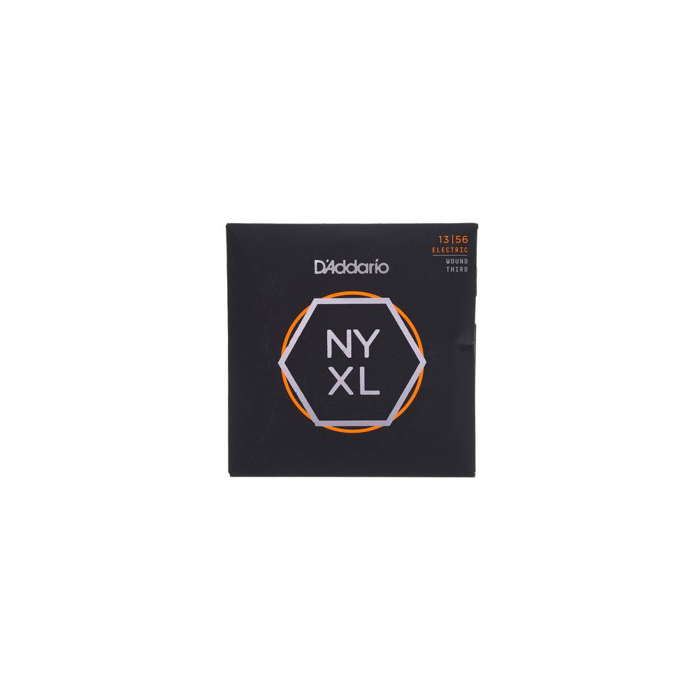 D'Addario NYXL1356W Nickel Wound Jazz Medium Wound 3rd 13-56