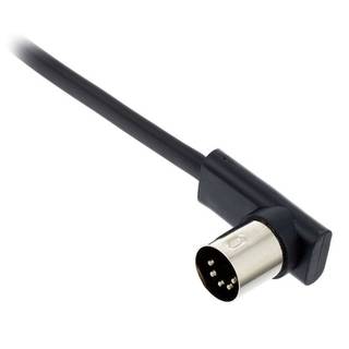 RockBoard Flat MIDI Cable haaks 30 cm
