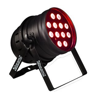 BeamZ LED PAR 64 Can 12x 10W Alu Quad IR DMX