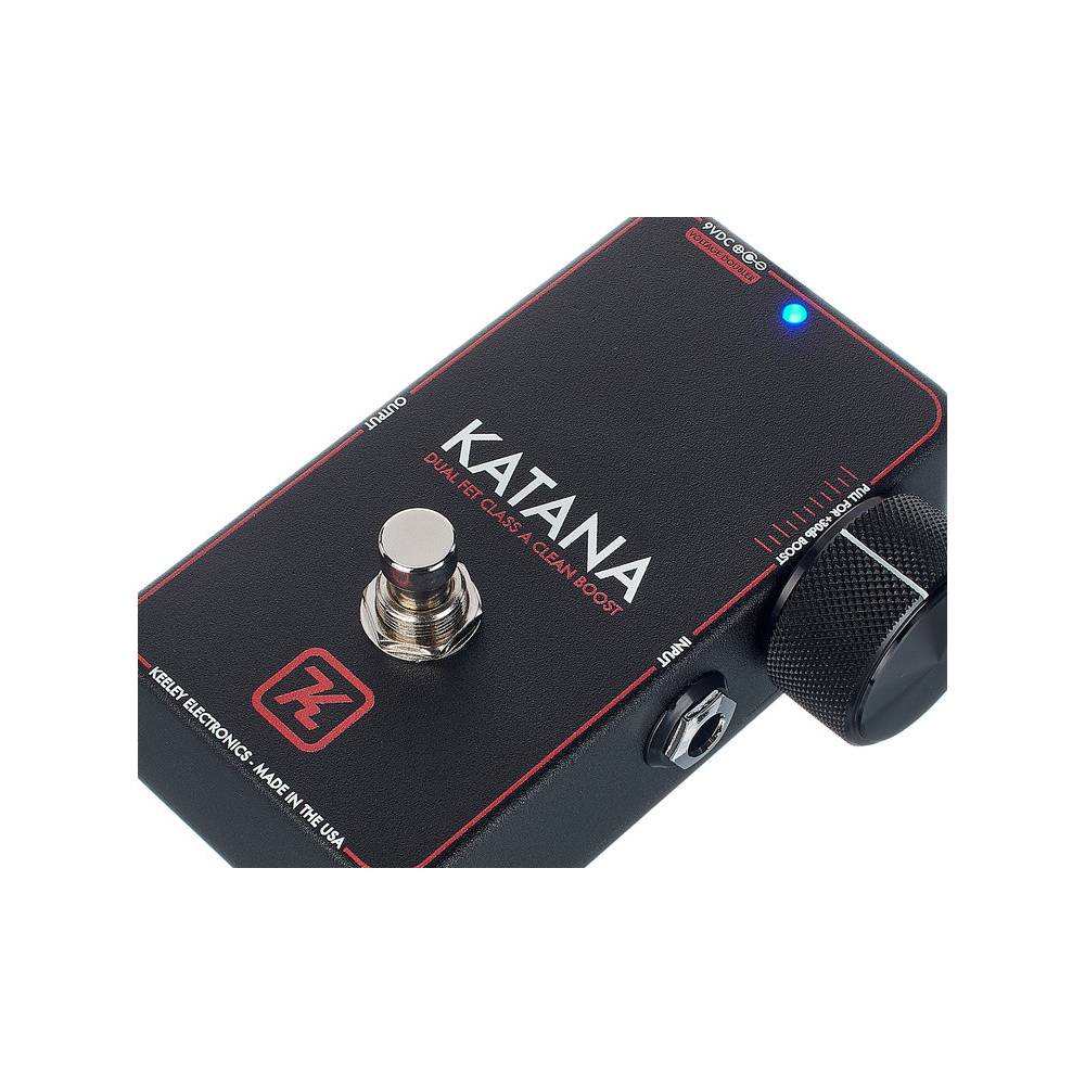 Keeley Katana Custom Black Special Edition Dual FET Class A Clean Boost