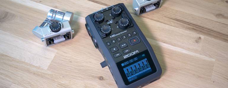 Review: Zoom H6 Handy Recorder 'de beste field recorder op de markt'