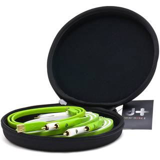 Stereo d+ RCA Class B DJ set - 1.0m x 2 pieces + USB 2.0 - 1.0m