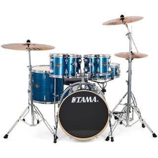Tama IE58H6W Imperialstar Hairline Blue 5d. drumstel