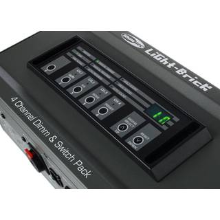 Showtec Lightbrick 4-kanaals DMX dimmerpack