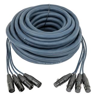 DAP DMX Multi 5-Pin 15m multikabel 4-voudig
