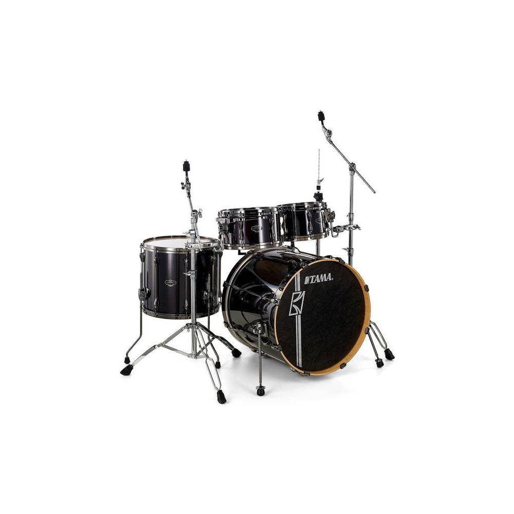 Tama Superstar HD Maple Brushed Charcoal Black 4-delige shellset