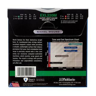 D'Addario EXL220M Super Light 40-95