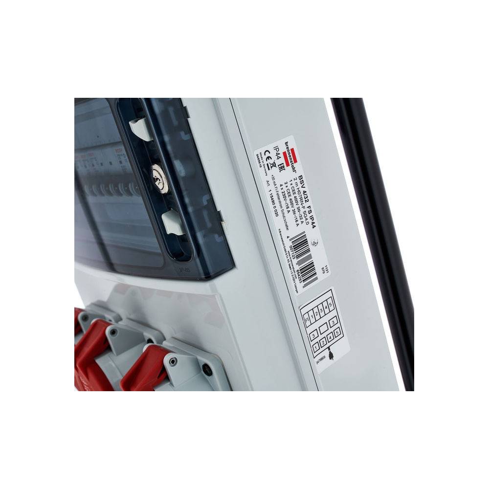 Brennenstuhl Stromverteiler 1154900020 stroomverdeler buitengebruik 3x CEE 1x 32 A