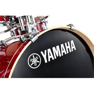 Yamaha JSBP0F5CR Stage Custom Birch shellset Cranberry Red