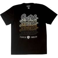 Gretsch Script Logo T-shirt Black maat XXL