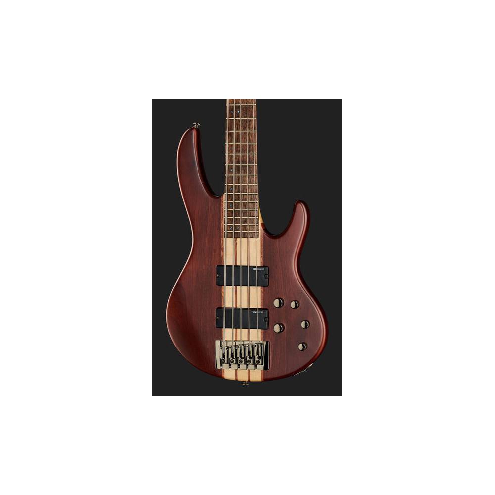 ESP LTD D-5 elektrische basgitaar 5-snarig Natural Satin