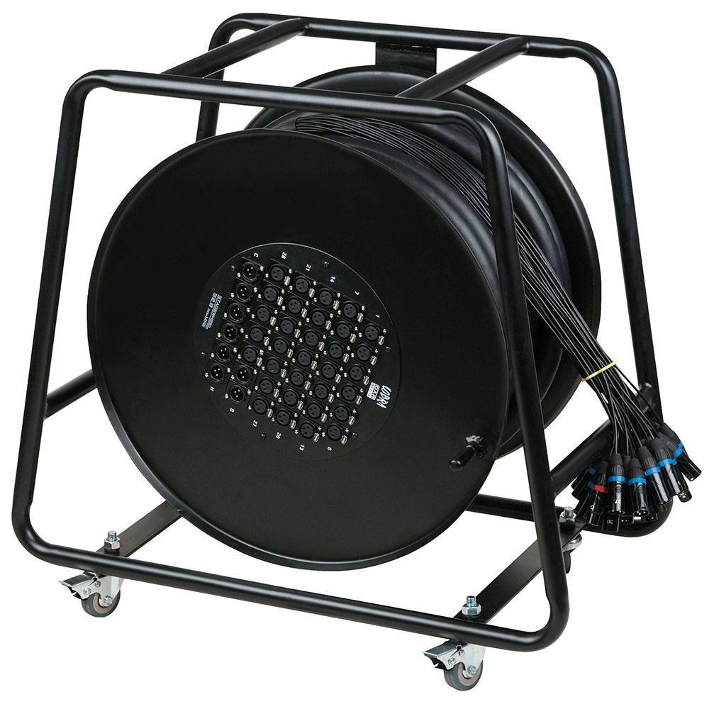 DAP CobraX multikabel op haspel 32 in 8 uit 30m