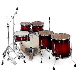 Pearl DMP926S/C261 Decade M. Gloss Deep Red 6-delig drumstel