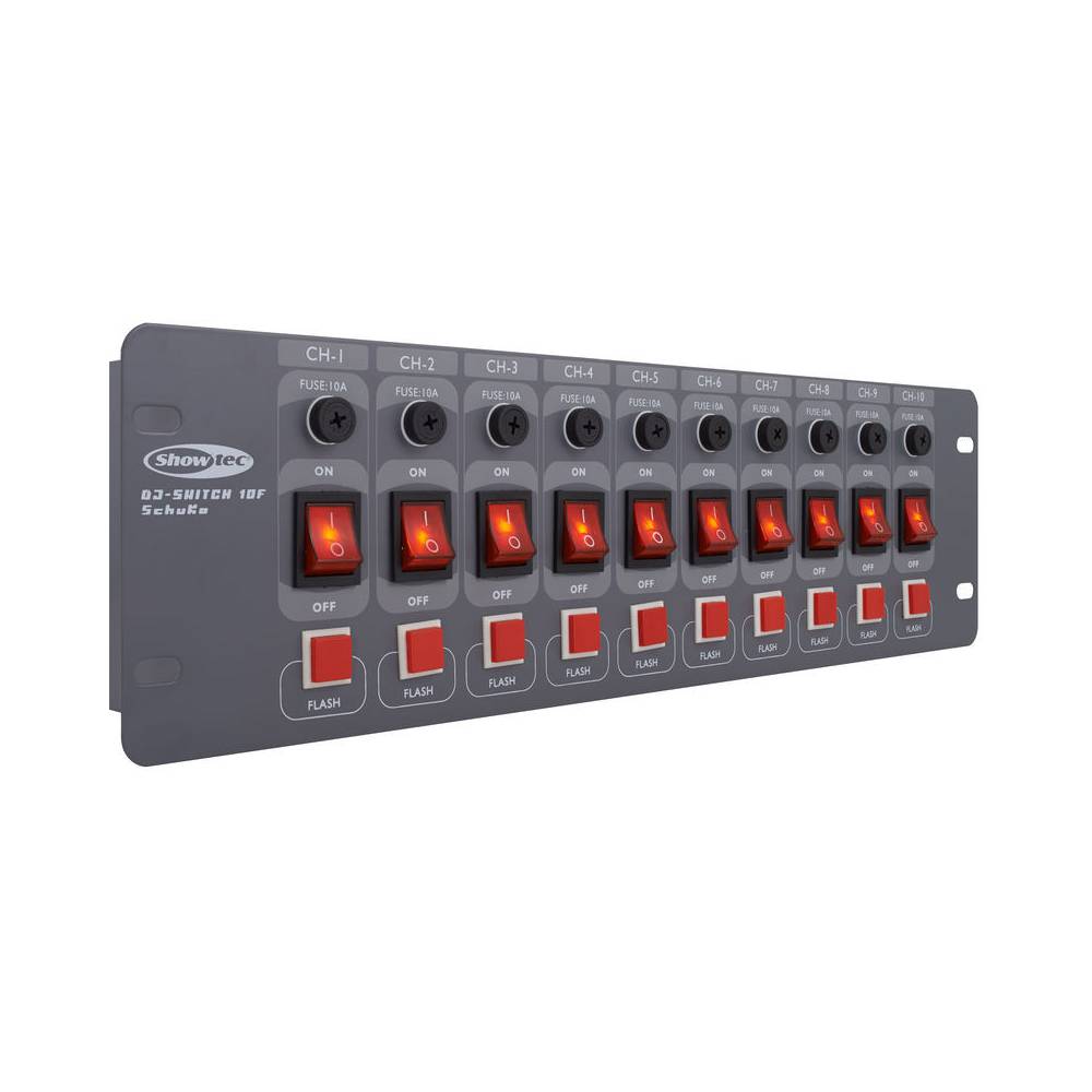 Showtec DJSwitch 10F Switchpanel
