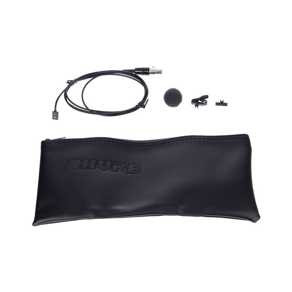 Shure WL93 Omnidirectionele lavalier microfoon zwart