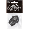 Dunlop Tortex Pitch Black Jazz III 1.35mm 12-pack plectrumset zwart