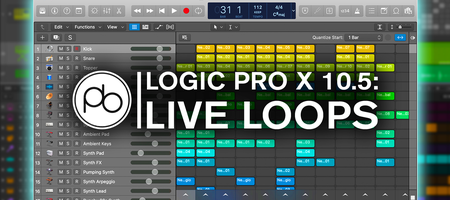 Point Blank Shows How to Copy and Record Live Loops in Logic Pro X 10.5
