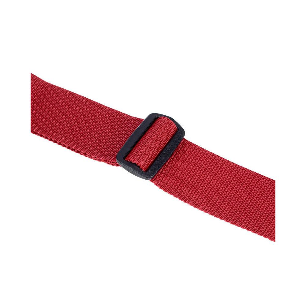 D'Addario PWS101 polypropyleen gitaarband rood