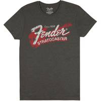 Fender Since 1954 Stratocaster Men's Tee Grey T-shirt XXL