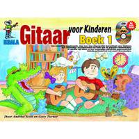 Koala Gitaar voor Kinderen Boek 1 incl. CD en DVD