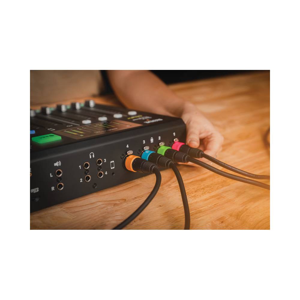 Rode XLR-ID 2x 4 XLR-markeringen