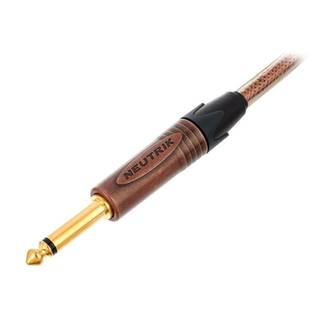 Cordial CSI9PP-METAL ENCORE 6.3 TS jack - 6.3 TS jack recht instrumentkabel 9m