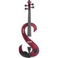 Stagg EVN 4/4 MRD elektrische viool metallic rood met softcase