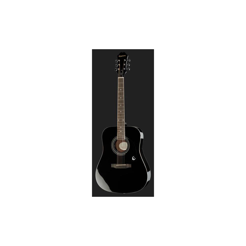 Epiphone DR-100 Ebony akoestische westerngitaar