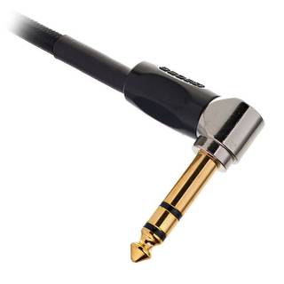 Boss BCC-3-TRA jack kabel 6.35 mm TRS recht-haaks 1 m