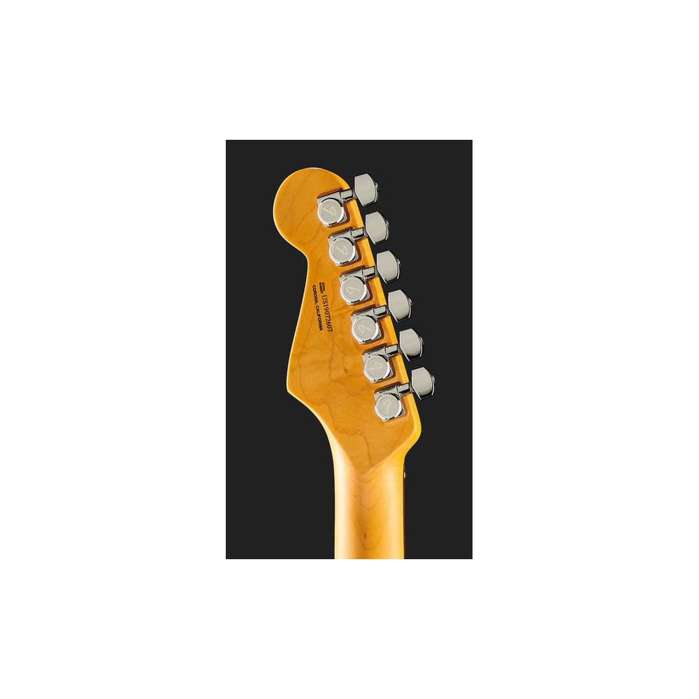 Fender American Ultra Stratocaster Arctic Pearl RW met koffer