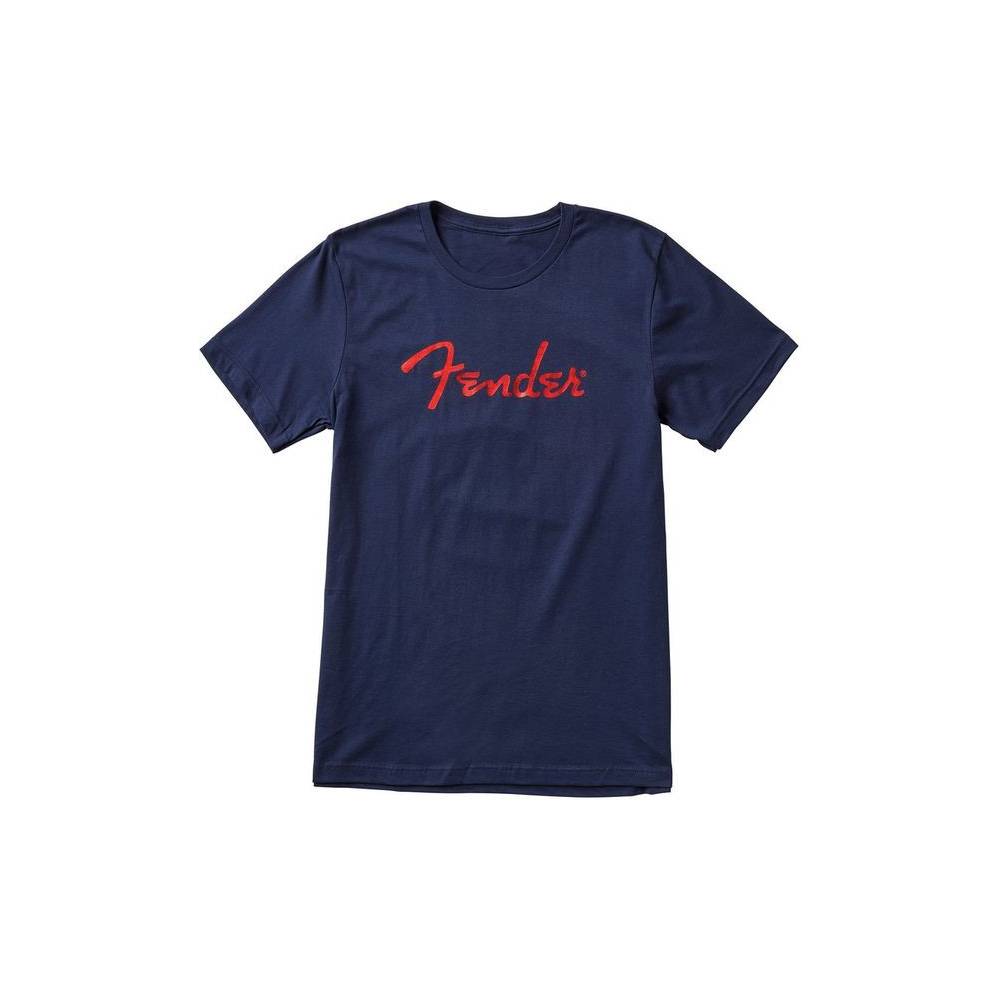 Fender Foil Spaghetti Logo T-shirt S