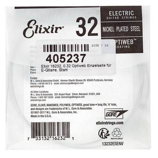 Elixir 16232 Optiweb .032 losse snaar met coating