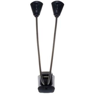 Konig & Meyer 12244 FlexLight lessenaarlamp met dubbele LED arm