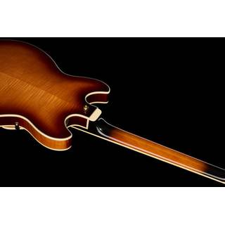 Ibanez Artcore Expressionist AS93FML Violin Sunburst linkshandige semi-akoestische gitaar