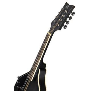 Ortega RMAE40SBK-L A-style Series Left-handed Mandolin Satin Black linkshandige mandoline met gigbag