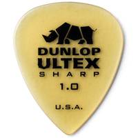 Dunlop 433P100 Ultex Sharp Pick 1.0 mm plectrumset (6 stuks)