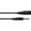 Cordial CIM6MV Intro verloopkabel XLR male - 6.3mm TRS jack 6m