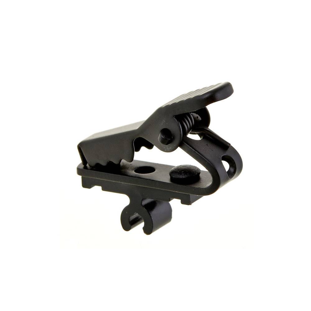 Shure Dasspeldclips voor WL93/SM93 zwart (2 stuks)