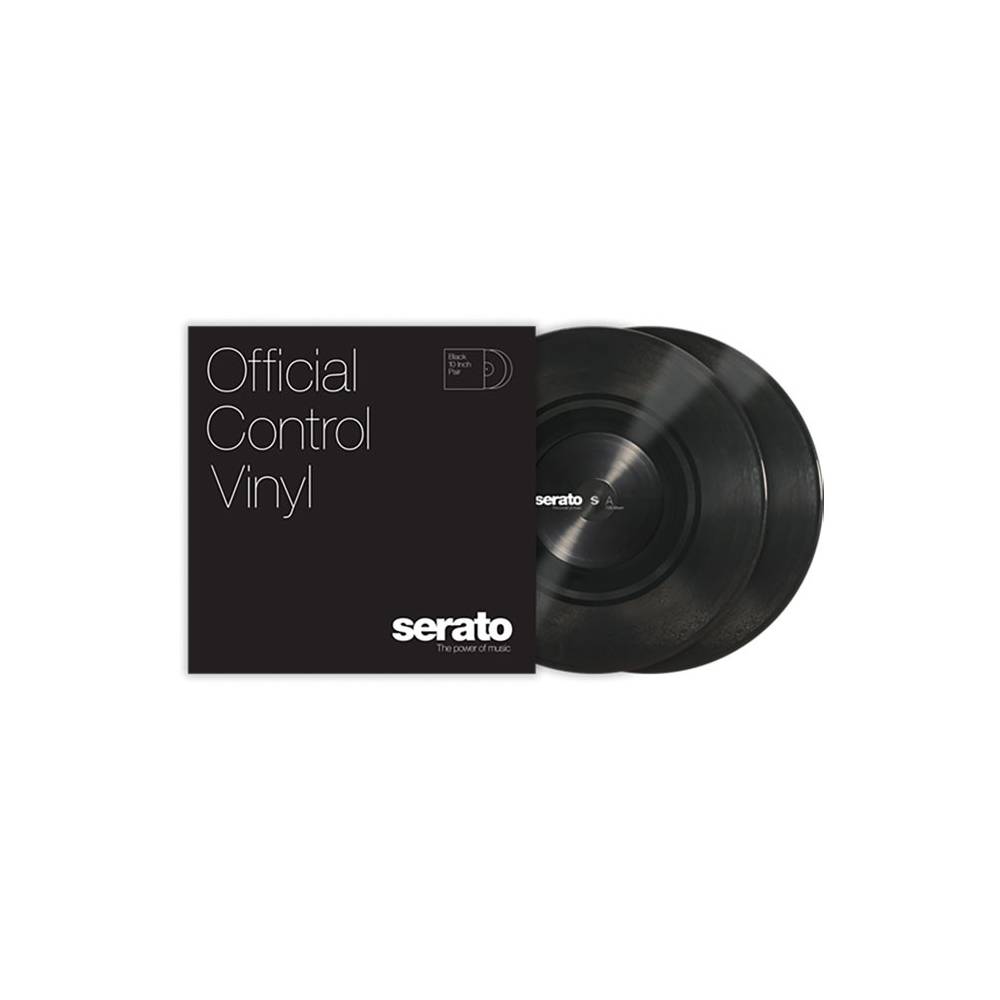 10" Serato Standard Colors (Pair) BLACK