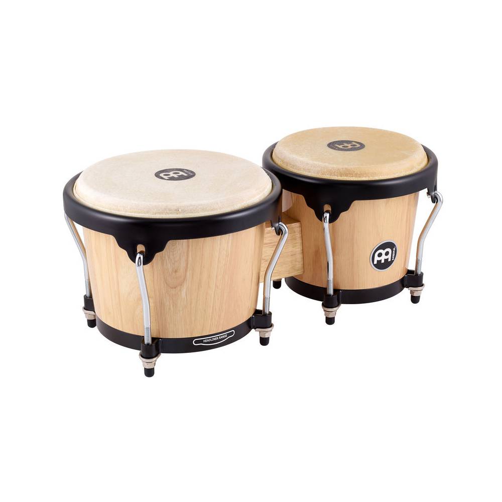 Meinl HB100NT Headliner Series Wood Bongos Natural