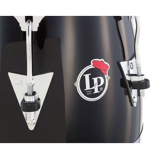 Latin Percussion LP552X1BK Patoto Model Tumbadora Black Chrome