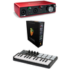 Focusrite Scarlett 4i4 3rd Gen bundel met FL Studio plus MIDI keyboard