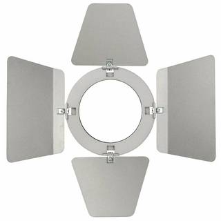 Showtec Barndoor voor LED Compact Studio Beam zilver