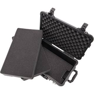 Peli 1510 BKF trolley zwart met schuim 501x279x193 mm